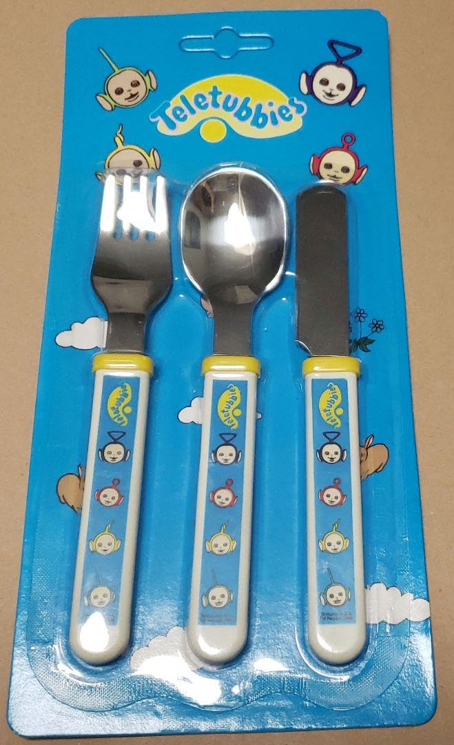 Amazon.co.jp: [Cutlery] Teletubbies Cutlery Set, Spoon, Fork
